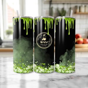 20oz Skinny Tumbler - Halloween Witches Brew