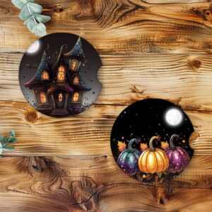 Car Coasters - Enchanting & Spooky Haunted House