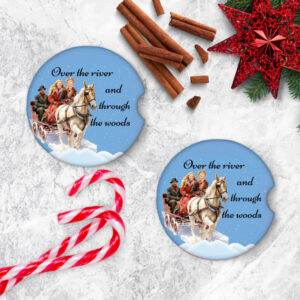 Car Coasters - Over the River